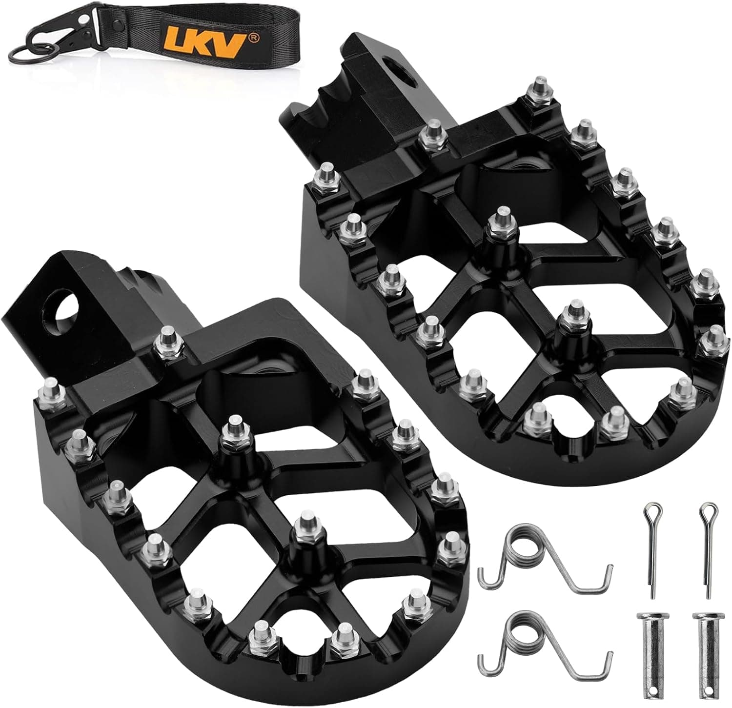Dirtbike-Style Front Foot Pegs